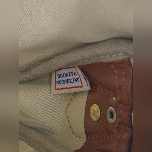 Dooney & Bourke crossbody bag in orange/salmon EUC - Picture 14 of 15